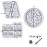Fun Ferris Wheel Swing Silicone Mold for DIY Crystal Epoxy Resin