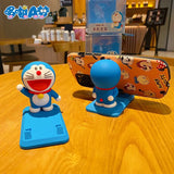 Doraemon Mobile Phone Rack Figure Doll Car Decoration