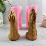 Dragon Head Resin Molds Ornament Candle Silicone Mould