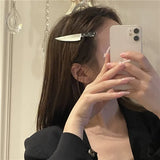 Hip Hop Dagger Hair Clips Girls Punk Rock Hair Pins Hairwear