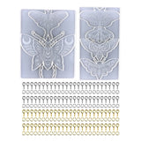 Insect Moth Resin Mold for Home Decor Wall Hangings