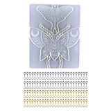 Insect Moth Resin Mold for Home Decor Wall Hangings
