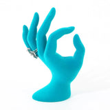 Jewelry Display Holder Hand Form Support for Countertop Store Ring Display