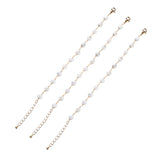Hand Twisted Beads 18k Plated Charm Bracelet