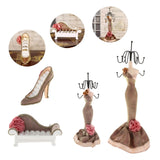 High-heeled Shoes Earring Necklace Ring Jewelry Holder