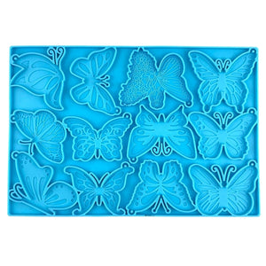 Butterfly Shaped Resin Keychain Mold DIY Craft Mould