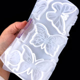 Butterfly Shaped Resin Keychain Molds DIY Craft
