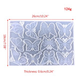 Butterfly Shaped Resin Keychain Molds DIY Craft