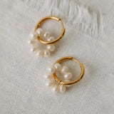 Korea Pearl Pendant Earrings Bridal Bridesmaid Banquet Jewelry