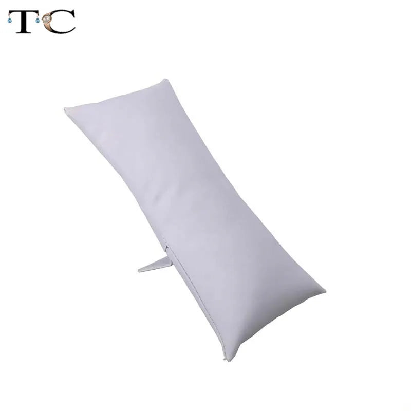 Large Jewelry Display Holder - Leather Pillow Bracelet Watch Organizer