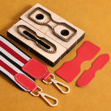 DIY Leather Bag Strap Cutting Die Wooden Punching Craft Tool Stencil