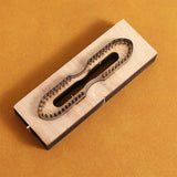 DIY Leather Bag Strap Cutting Die Wooden Punching Craft Tool Stencil