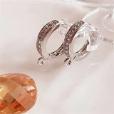 Crystal Leverback Earwire Earrings for Women DIY Jewelry Making