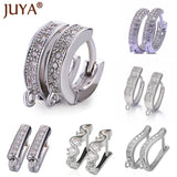 Crystal Leverback Earwire Earrings for Women DIY Jewelry Making