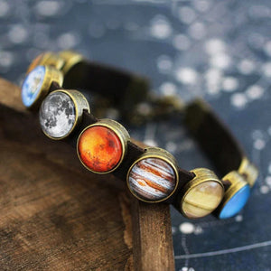 Galaxy Planets Solar System Bracelet Boys Girls Christmas Gift
