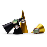 Metal Conical Ring Display Stand Jewelry Shooting Props