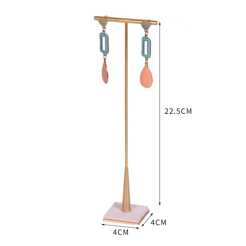 Metal Earring Stand Jewelry Display Props