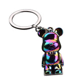 Metal Violent Bear Keychain Car Key Charm Pendant Gift