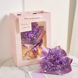 Mini Baby's Breath Valentine's Dried Flowers Bouquet