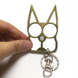 Multi-function Cat Keychain Tool Keyring Bag Pendant