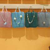 Velvet Jewelry Storage Rack - Wall Hanging Display