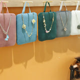 Velvet Jewelry Storage Rack - Wall Hanging Display