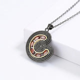 Small Fragrance Double C Pendant Clavicle Chain Necklace