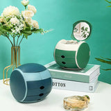 Multi-layer Jewelry Box with Mirror Storage Case