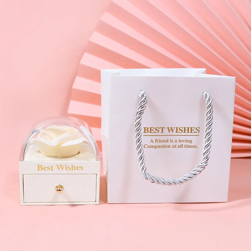 Macaron Single Layer Jewelry Box Organizer