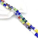 Colorful Glass Beads Bamboo Knot DIY Accessories