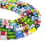 Colorful Glass Beads Bamboo Knot DIY Accessories