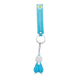 Creative Rabbit Keychain Thick Couple Keyring Bag Car Pendant