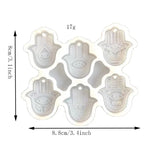 Palm Earring Silicone Mold for Resin Casting