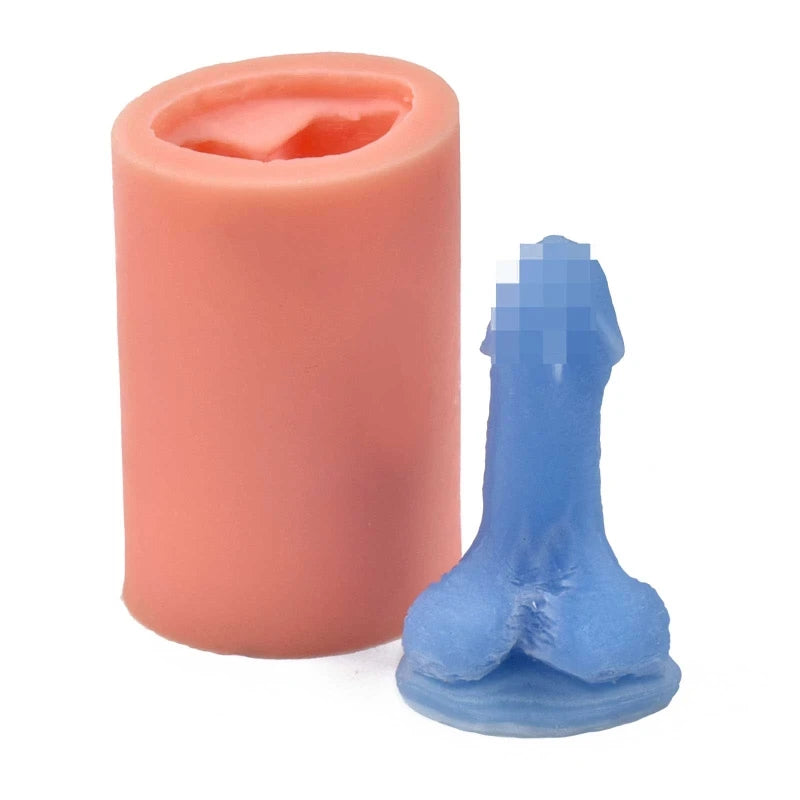 Penis Candle Silicone Mould for Aromatherapy Plaster Soap