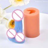 Penis Candle Silicone Mold DIY Home Decor Casting Tool