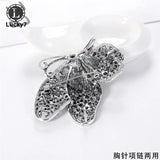 European&American Butterfly Brooch Retro Alloy Corsage Insect Pin