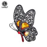 European&American Butterfly Brooch Retro Alloy Corsage Insect Pin
