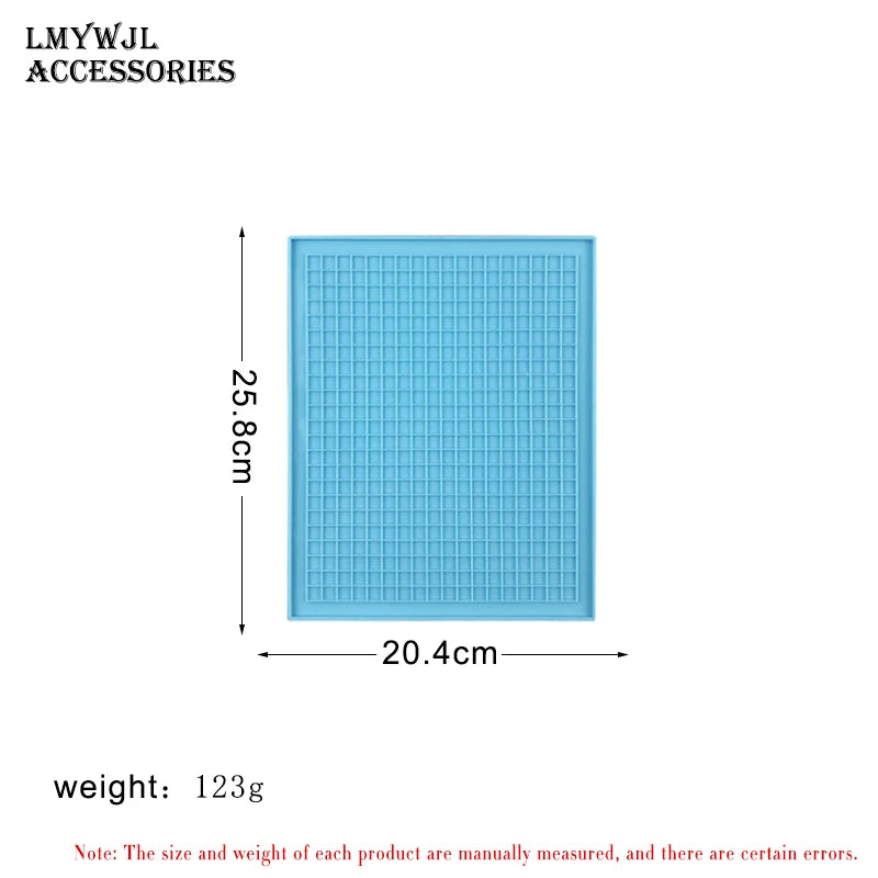 Pixel Art Pallet Resin Silicone Mold for DIY Murals/Table Mat