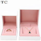 Elegant Proposal Ring Box Necklace Packaging