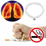 Chic Quit Smoking Beaded Bracelet Bangle for Men Women