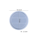 Silicone Coaster Mold for Resin Crafts