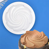 Whirlwind Shape Fondant Cake Silicone Mold Pastry Chocolate Mould