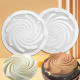 Whirlwind Shape Fondant Cake Silicone Mold Pastry Chocolate Mould