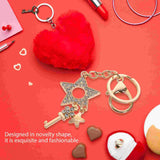 Sparkling Rhinestone Keychain Bag Charm