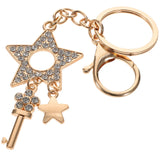 Sparkling Rhinestone Keychain Bag Charm