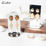 Acrylic Mirror Earrings Stud Rack Display Props