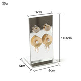 Acrylic Mirror Earrings Stud Rack Display Props