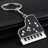 Metal Piano Keychain Personalized Small Gift Pendant
