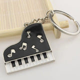 Metal Piano Keychain Personalized Small Gift Pendant