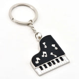 Metal Piano Keychain Personalized Small Gift Pendant